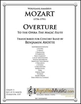 The Magic Flute - Overture Concert Band sheet music cover